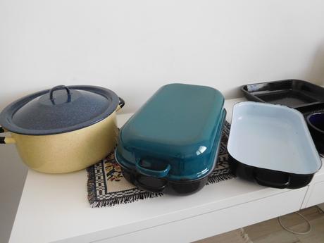 Samltované do kuchyne pekáče, hrnce, 