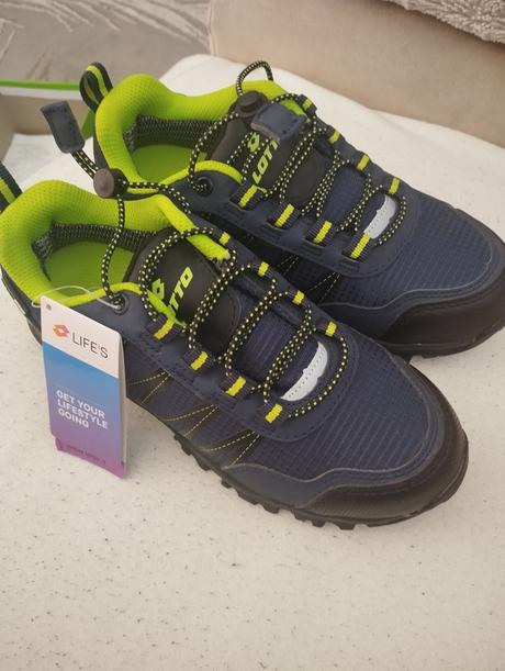 Turistické topánky, lotto,34