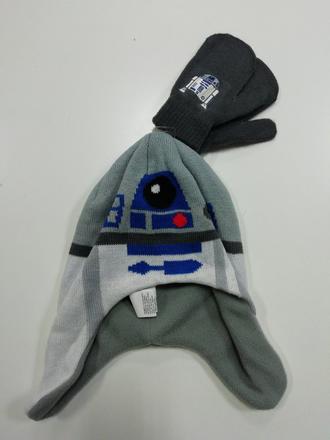 Čiapka s rukavičkami star wars robot, ovs,98