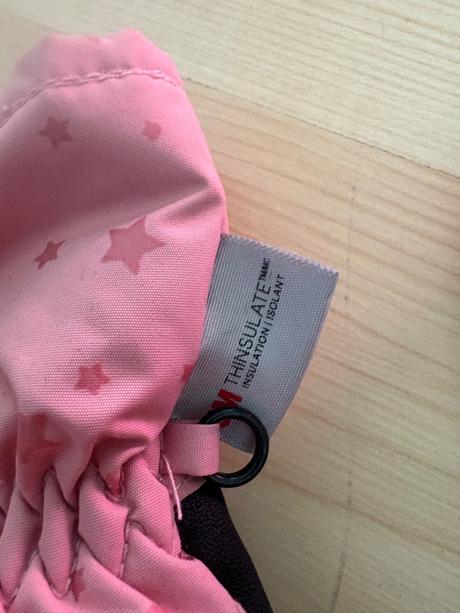 Rukavice lyžiarske 14 rokov, h&m,158