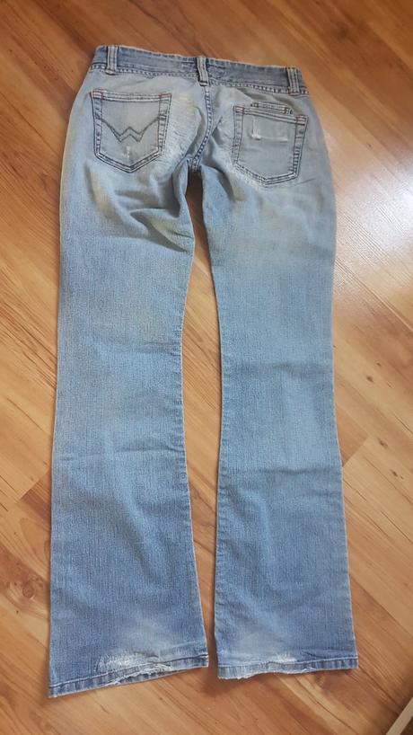 Prešívané rifle pre teenegerku, amisu,36