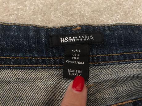 Sukňa pre tehotné, h&m,s
