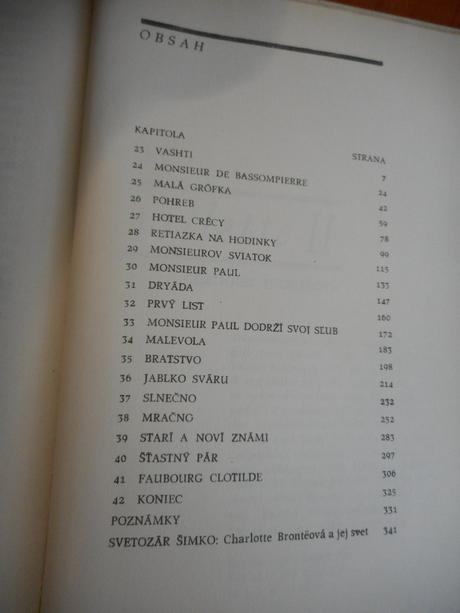 Villette i,ii charlotte bronteová,