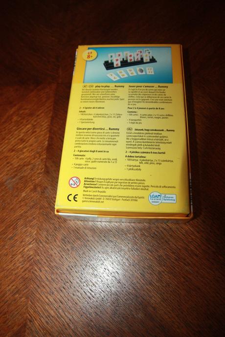 Hra rummy na cesty - od 8 rokov, 