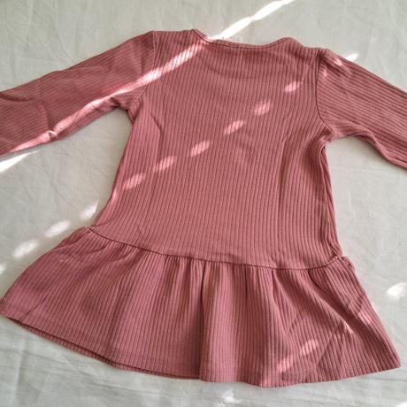 Vrúbkovaná (rebrovaná) tunika h&m 86, h&m,86