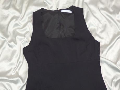 Kvalitné čierne šaty, mango,40