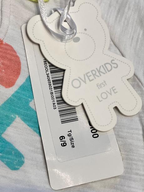 Dievčenské tričko s nápisom a fodričkami (68-74), 68 / 74