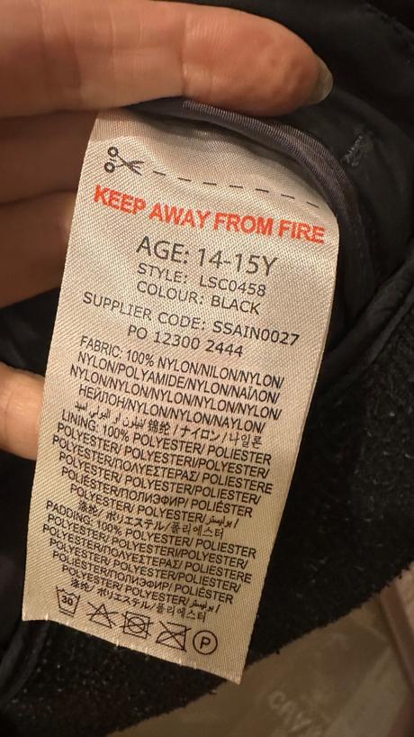 Zimna bunda lyle and scott 14/15r, 170