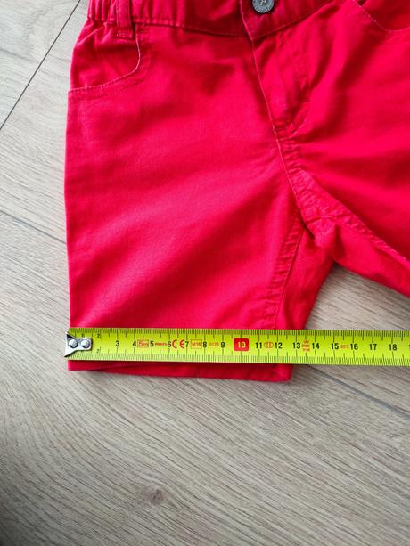 Chlapčenské červené kraťasy šortky, veľ. 80, 80