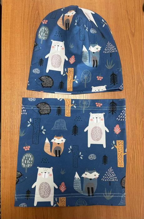 Set čiapka a nakrčnik, 86 - 134