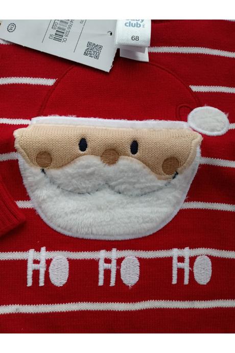 Ho ho ho santa sveter c&a bio cotton, 68