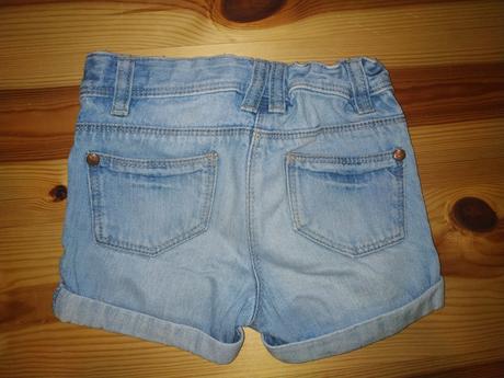 Riflové kraťasy + tričko, next,92