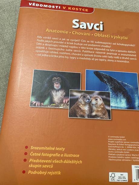 Savci vědomosti v kostce anatomie chování oblasti, 