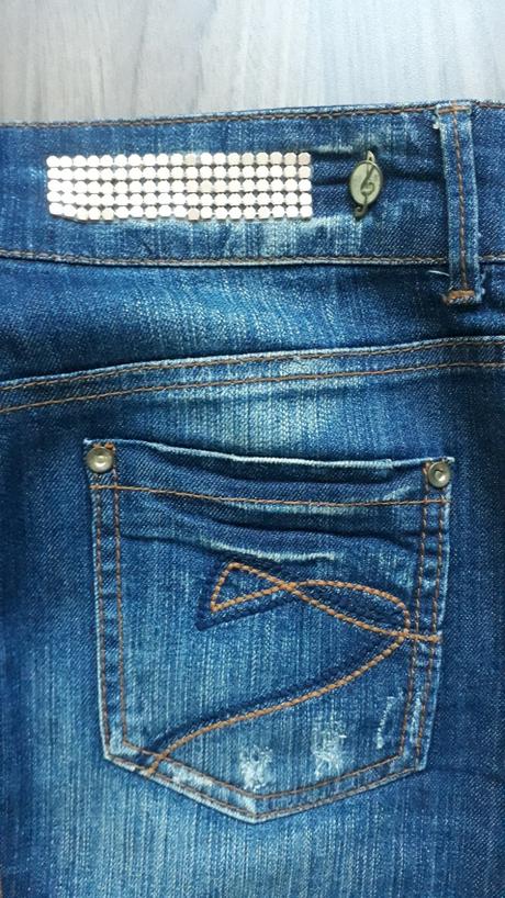 Rifľová sukňa stradivarius, stradivarius,s