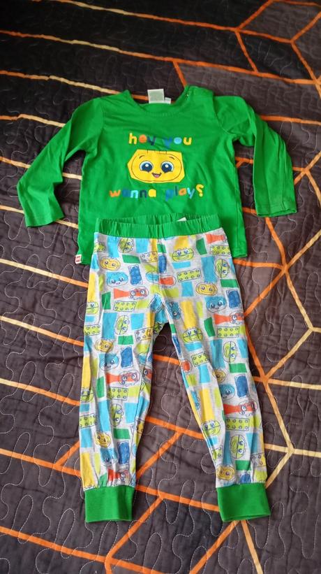 Pyžamo dvojdielne, lego,56