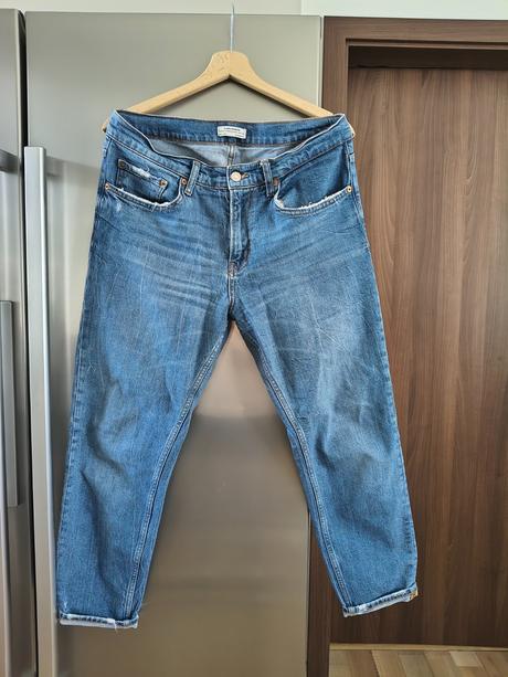 Zara woman premium pohodlné rifle l-40, zara,l