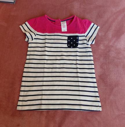 Predĺžené tričko, baby club,80