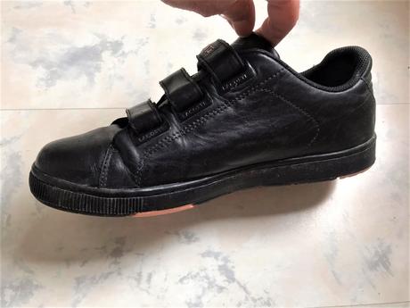 Kožené botasky č.40,5, lacoste,40