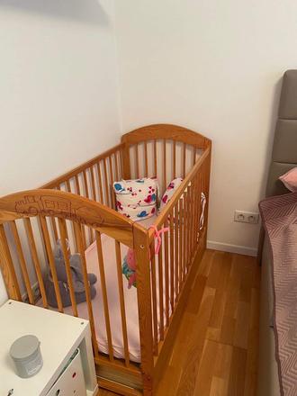 Postieľka s úložným priestorom, šírka (cm): 60,dĺžka (cm): 120