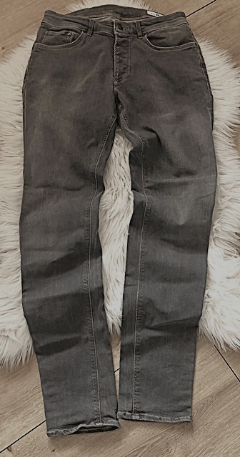 Pánske šede džínsy blue ridge, m