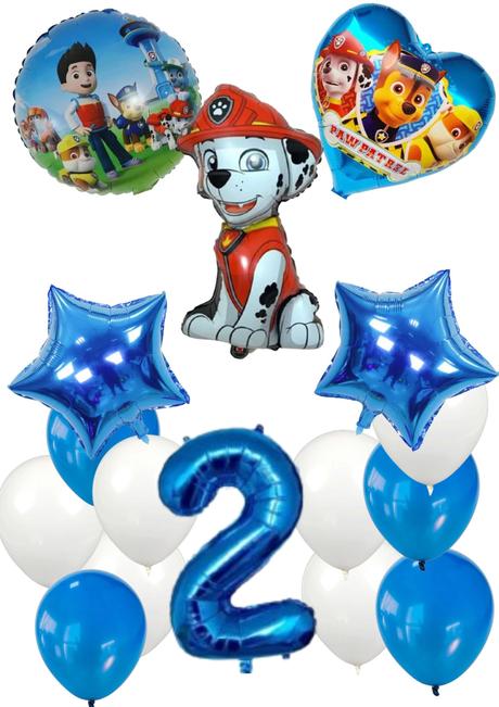 Balóny tlapky/ labková patrola- až 15/16/17/18/19/, 