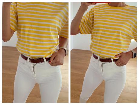 Pasikovane tricko, zara,xs