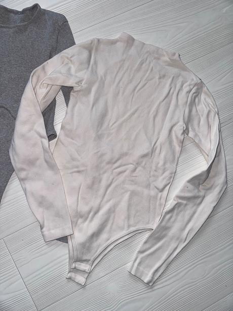 Zara - dvoje body s výrezom, zara,xs