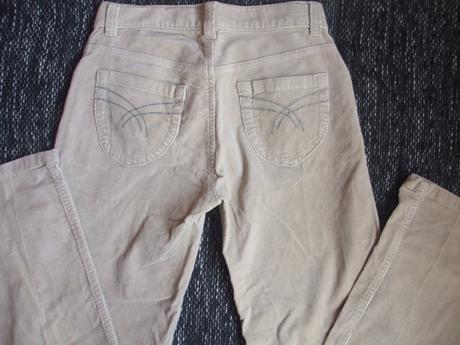 Nohavice - prací kord - elastické, xs