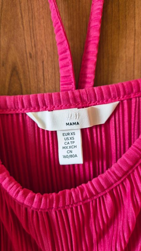 Plisované šaty na dojčenie, h&m,xs