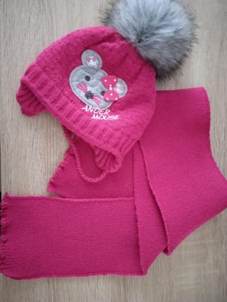 Zimný set čiapka + šál, 92