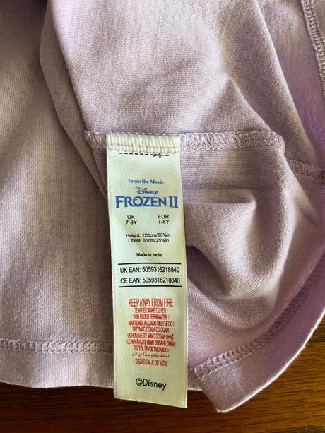 Pyžamko frozen ii a druhé grátis, disney,128