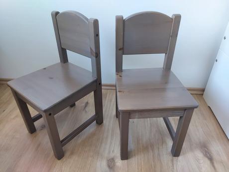 Detské stoličky ikea sundvik + stolík, 