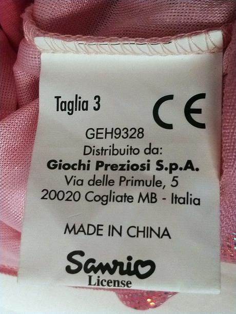 Tanečný tricot, kostým hello kitty, 7-9r, 122-134,