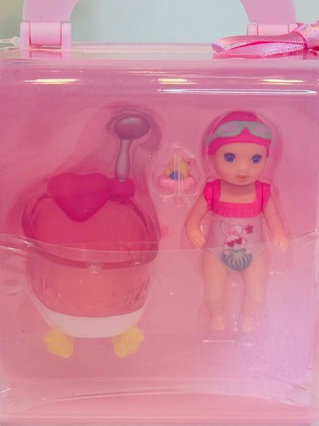 Baby born minis bábika s vaničkou a kačičkou, 