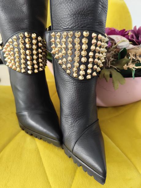 Philipp plein kožené cizmy, armani,39