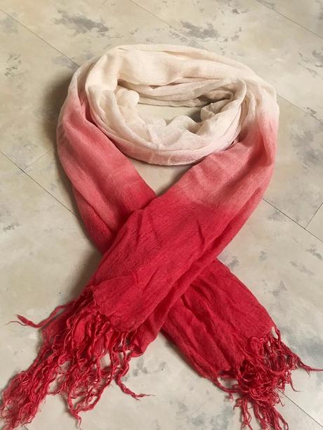 Tieňovaná ombré šatka, reserved,xxxl