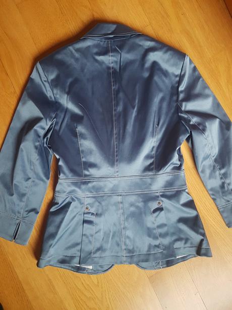 Chantall modré sako veľ. 36, chantall,36