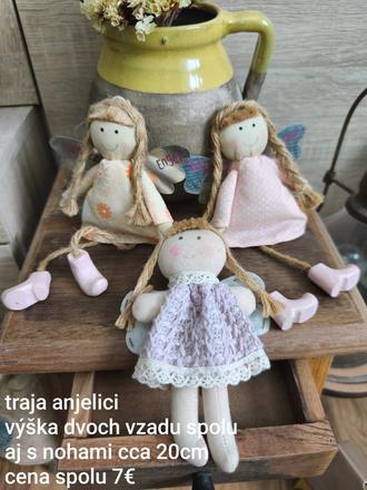 Traja anjelici dekorácie, 