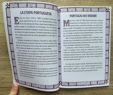 Kryštof kolumbus a1/a2 dvojjazyčná kniha cz/es, 