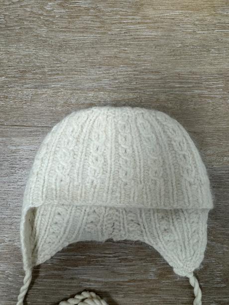 Pletená čiapka handmade unisex, 62