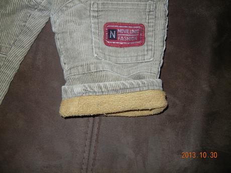 Zateplené nohavice, c&a,68