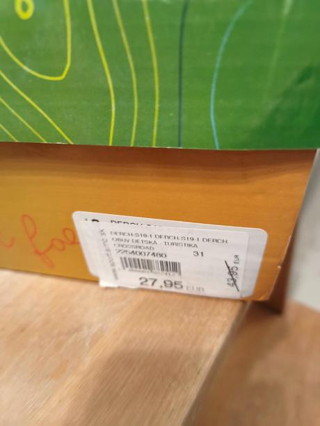 Turistické nízke topánky, 31