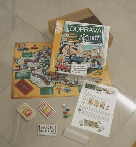 Rodinná společenská hra doprava, 