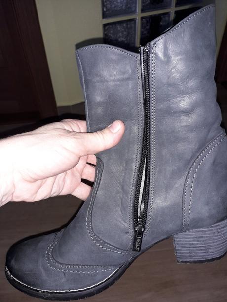 Zimné kožené čižmy, 41