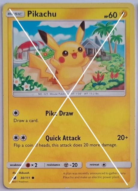 Pokémon karty "crimson invasion", 