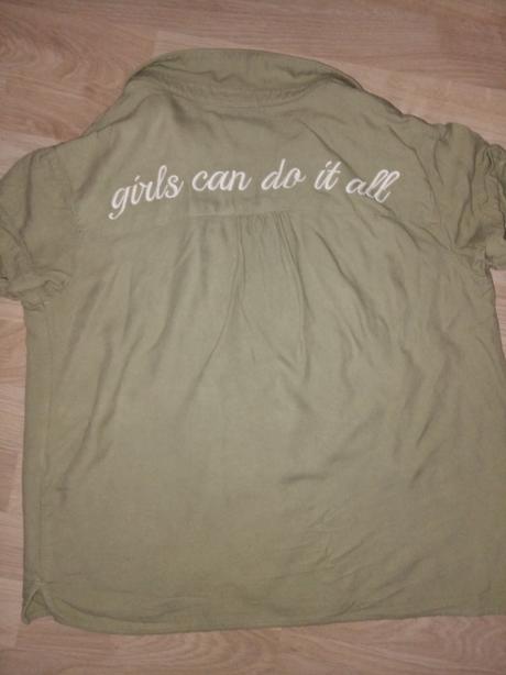 Dievčenská košeľa, h&m,158