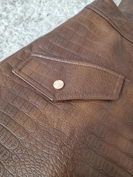 Koženková sukňa zara, zara,xs