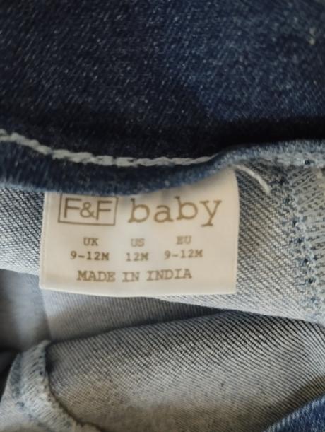 Jeansová suknička 74, f&f,74