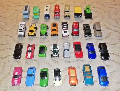 Matchbox auta,