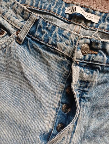 Riflové šortky zn.zara, zara,36